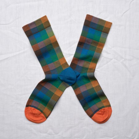 Chaussettes Carreaux Mykonos